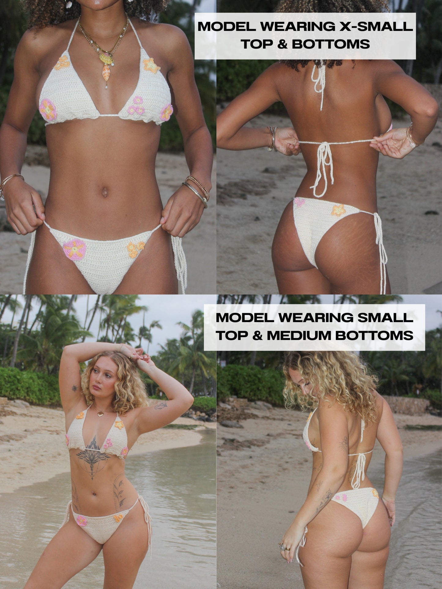 Sunkissed Crochet Tie Bottoms