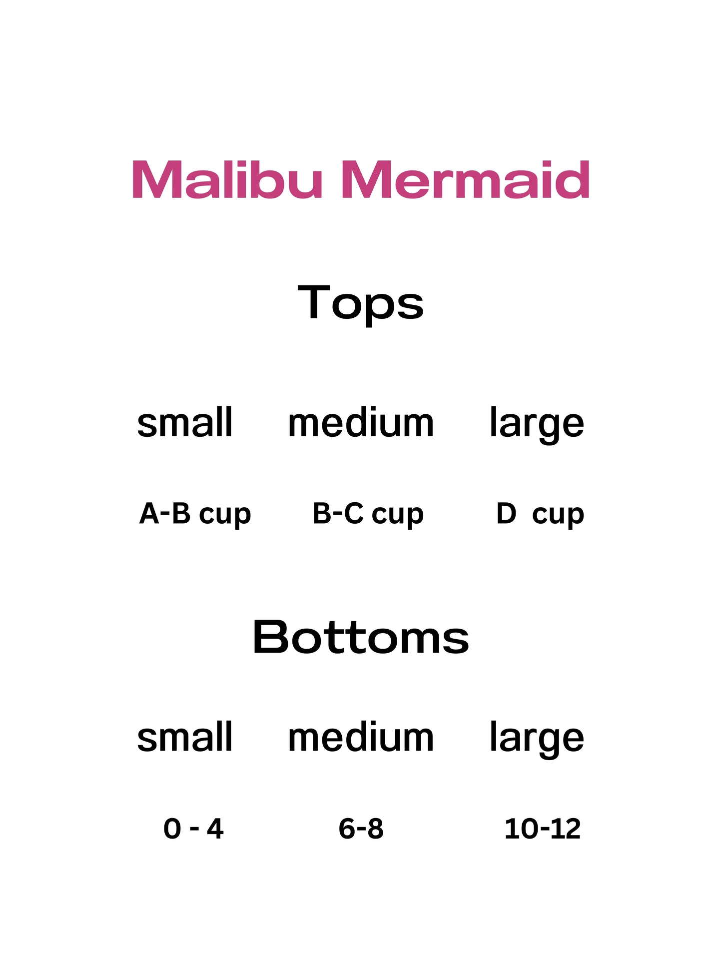 Malibu Mermaid Bikini Bottoms
