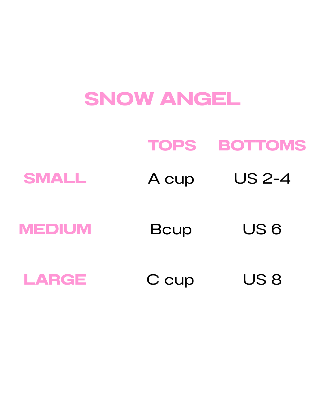 Snow Angel Triangle Top
