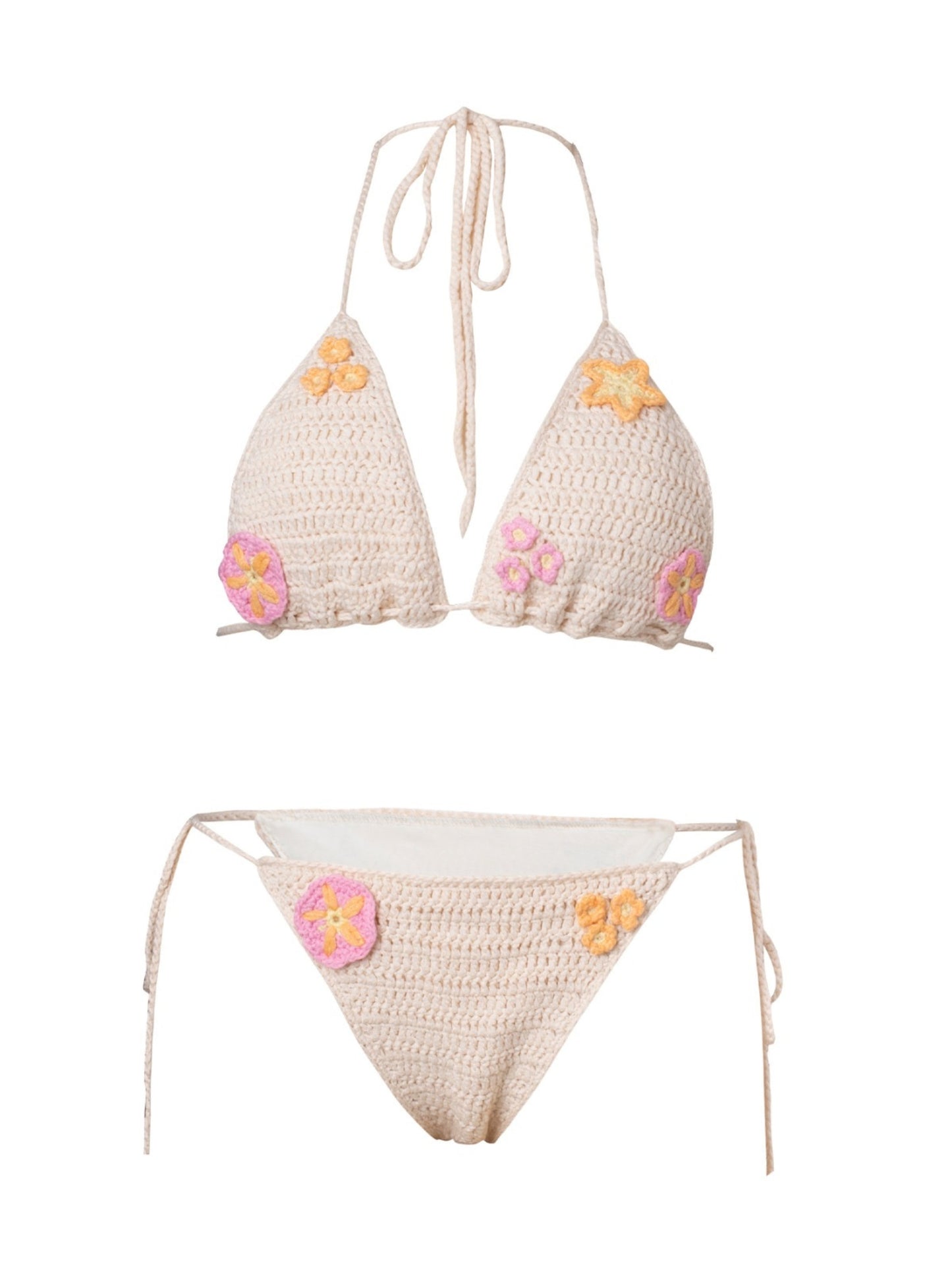 Sunkissed Crochet Triangle Top