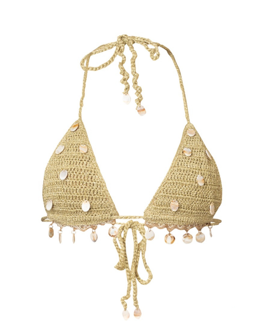 Ibiza Crochet Triangle Top