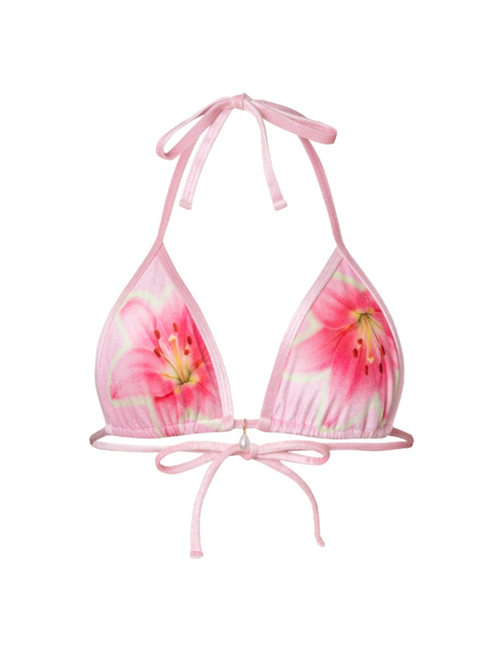 Lily Velvet Triangle Top