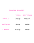 Snow Angel Triangle Top