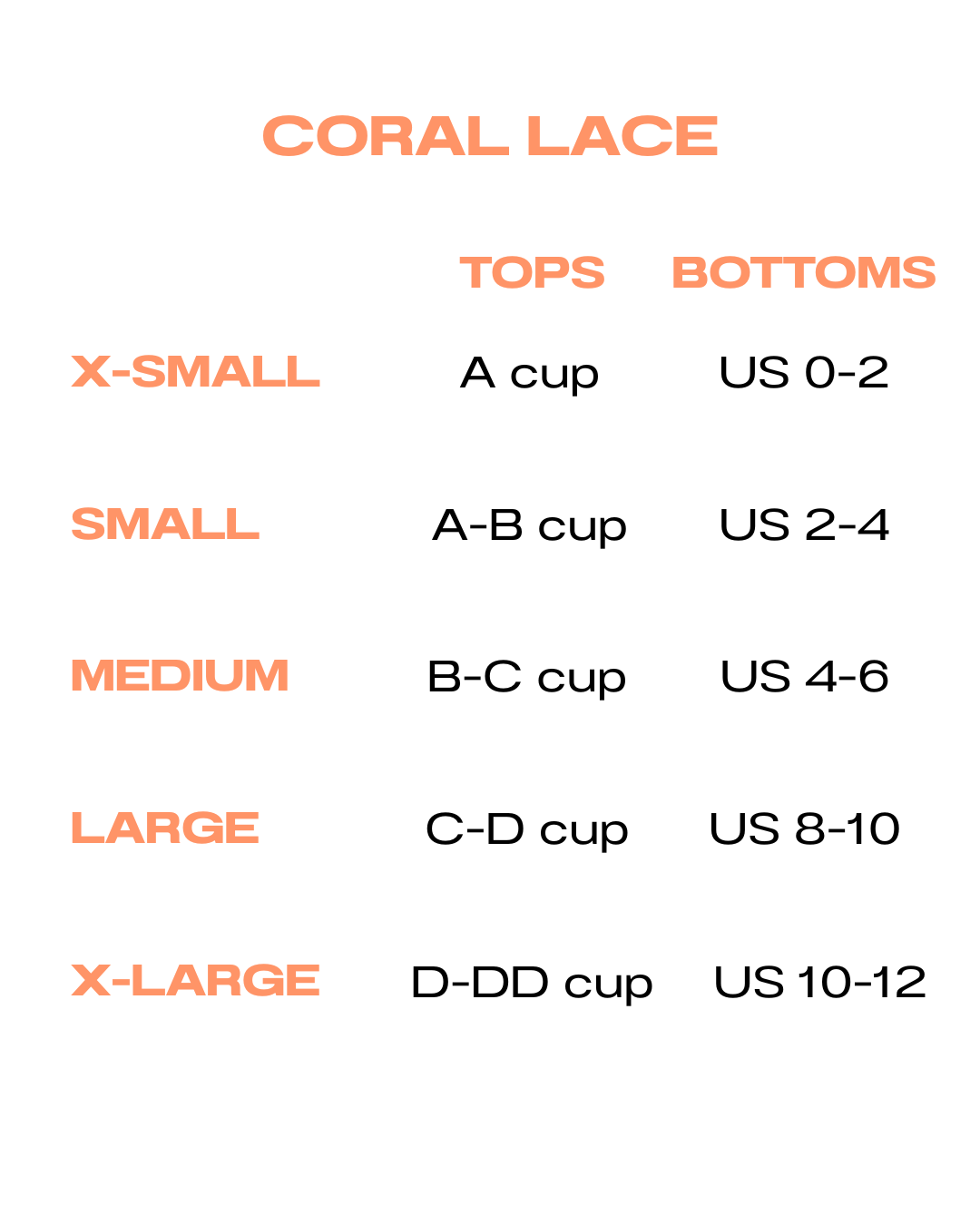 Coral Lace Bikini Bottoms
