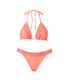 Coral Lace Bikini Bottoms
