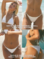 Pastel Plaid Bikini Bottom